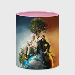 Кружка 3D Good Omens, цвет: 3D-белый + розовый — фото 2