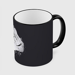 Кружка 3D Judo Warrior, цвет: 3D-черный кант