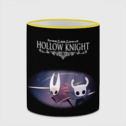 Кружка 3D Hollow Knight, цвет: 3D-желтый кант — фото 2