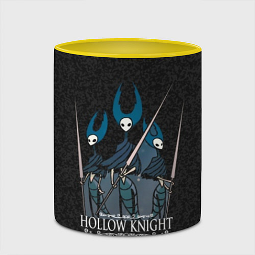 Кружка цветная Hollow Knight / 3D-Белый + желтый – фото 2