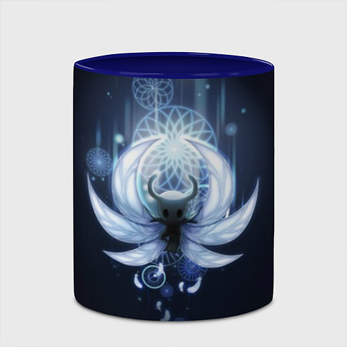 Кружка цветная Hollow Knight / 3D-Белый + синий – фото 2