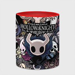 Кружка 3D Hollow Knight, цвет: 3D-белый + красный — фото 2
