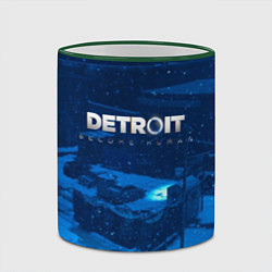 Кружка 3D Detroit: Become Human, цвет: 3D-зеленый кант — фото 2