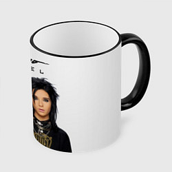 Кружка 3D Tokio Hotel - poster, цвет: 3D-черный кант