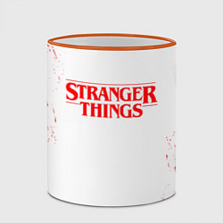 Кружка 3D STRANGER THINGS, цвет: 3D-оранжевый кант — фото 2