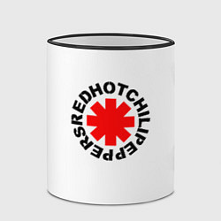 Кружка 3D RED HOT CHILI PEPPERS, цвет: 3D-черный кант — фото 2