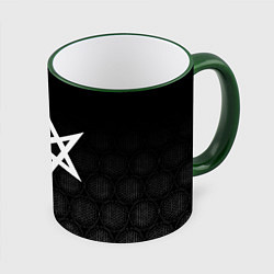 Кружка 3D BRING ME THE HORIZON, цвет: 3D-зеленый кант