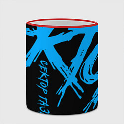 Кружка 3D Сектор Газа, цвет: 3D-красный кант — фото 2