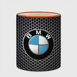 Кружка 3D BMW РЕДАЧ, цвет: 3D-оранжевый кант — фото 2