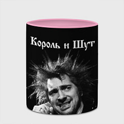 Кружка 3D Король и Шут, цвет: 3D-белый + розовый — фото 2