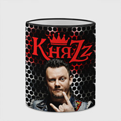 Кружка 3D Князь Анархия спина, цвет: 3D-черный кант — фото 2