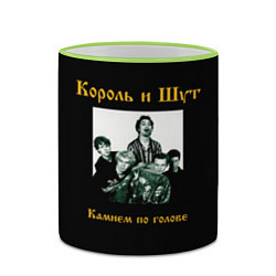 Кружка 3D Король и шут, цвет: 3D-светло-зеленый кант — фото 2