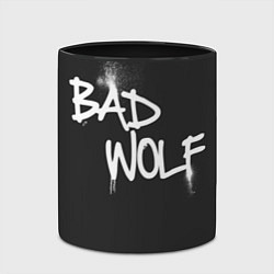 Кружка 3D Bad Wolf, цвет: 3D-белый + черный — фото 2