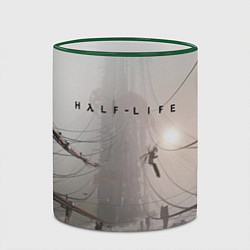 Кружка 3D HALF-LIFE, цвет: 3D-зеленый кант — фото 2