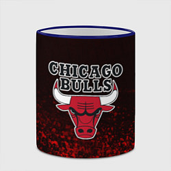 Кружка 3D CHICAGO BULLS, цвет: 3D-синий кант — фото 2
