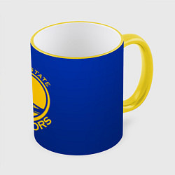 Кружка 3D GOLDEN STATE WARRIORS, цвет: 3D-желтый кант