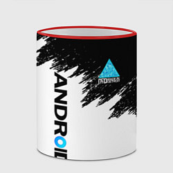 Кружка 3D DETROIT BECOME HUMAN, цвет: 3D-красный кант — фото 2