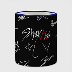 Кружка 3D STRAY KIDS, цвет: 3D-синий кант — фото 2