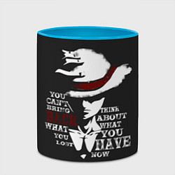 Кружка 3D One Piece, цвет: 3D-белый + небесно-голубой — фото 2