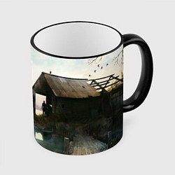 Кружка 3D STALKER, цвет: 3D-черный кант