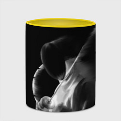 Кружка 3D Fencer, цвет: 3D-белый + желтый — фото 2