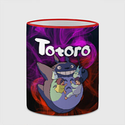 Кружка 3D Totoro, цвет: 3D-красный кант — фото 2