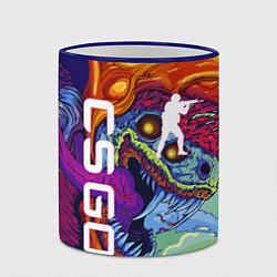Кружка 3D CS GO HYPERBEAST, цвет: 3D-синий кант — фото 2