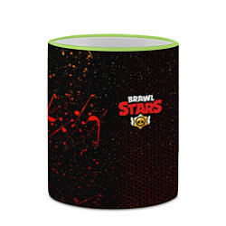 Кружка 3D Brawl Stars, цвет: 3D-светло-зеленый кант — фото 2
