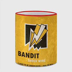 Кружка 3D Bandit R6s, цвет: 3D-красный кант — фото 2