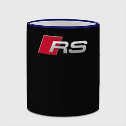 Кружка 3D AUDI RS, цвет: 3D-синий кант — фото 2