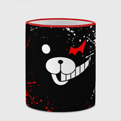 Кружка 3D MONOKUMA, цвет: 3D-красный кант — фото 2