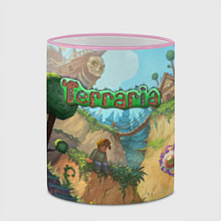 Кружка 3D Terraria, цвет: 3D-розовый кант — фото 2