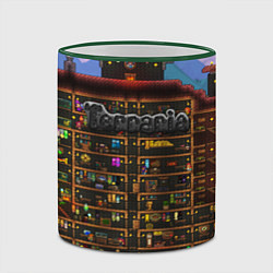 Кружка 3D TERRARIA, цвет: 3D-зеленый кант — фото 2