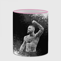 Кружка 3D Conor McGregor, цвет: 3D-розовый кант — фото 2
