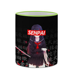 Кружка 3D SENPAI ANIME, цвет: 3D-светло-зеленый кант — фото 2