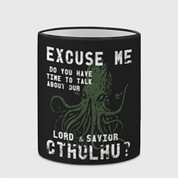 Кружка 3D Cthulhu, цвет: 3D-черный кант — фото 2