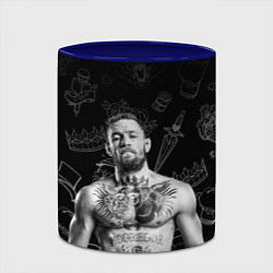 Кружка 3D CONOR McGREGOR, цвет: 3D-белый + синий — фото 2