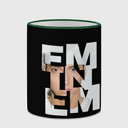 Кружка 3D Eminem, цвет: 3D-зеленый кант — фото 2