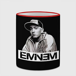 Кружка 3D Eminem, цвет: 3D-красный кант — фото 2
