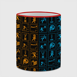 Кружка 3D PORTAL, цвет: 3D-красный кант — фото 2