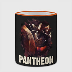 Кружка 3D Pantheon, цвет: 3D-оранжевый кант — фото 2