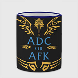 Кружка 3D ADC of AFK, цвет: 3D-синий кант — фото 2