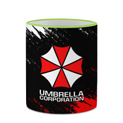 Кружка 3D UMBRELLA CORP, цвет: 3D-светло-зеленый кант — фото 2