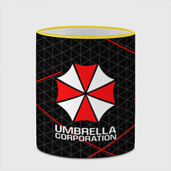 Кружка 3D UMBRELLA CORP, цвет: 3D-желтый кант — фото 2