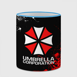 Кружка 3D UMBRELLA CORPORATION, цвет: 3D-небесно-голубой кант — фото 2