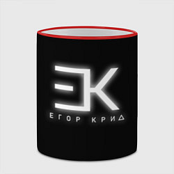Кружка 3D Егор Крид, цвет: 3D-красный кант — фото 2