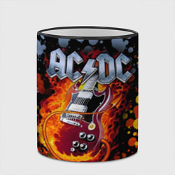 Кружка 3D ACDC, цвет: 3D-черный кант — фото 2