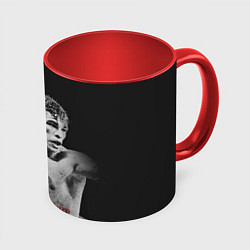 Кружка 3D Gatti, цвет: 3D-белый + красный