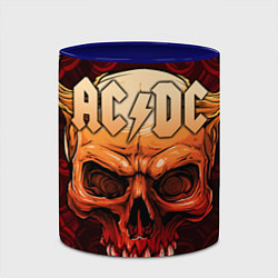 Кружка 3D ACDC, цвет: 3D-белый + синий — фото 2