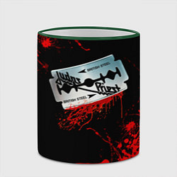 Кружка 3D JUDAS PRIEST, цвет: 3D-зеленый кант — фото 2